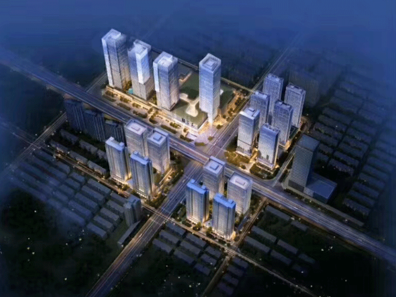 装配式公共建筑工程-绿城·太原广场